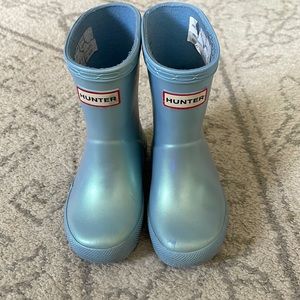 Hunter Nebula Rain Boots - Toddler 6 (US) - Blue